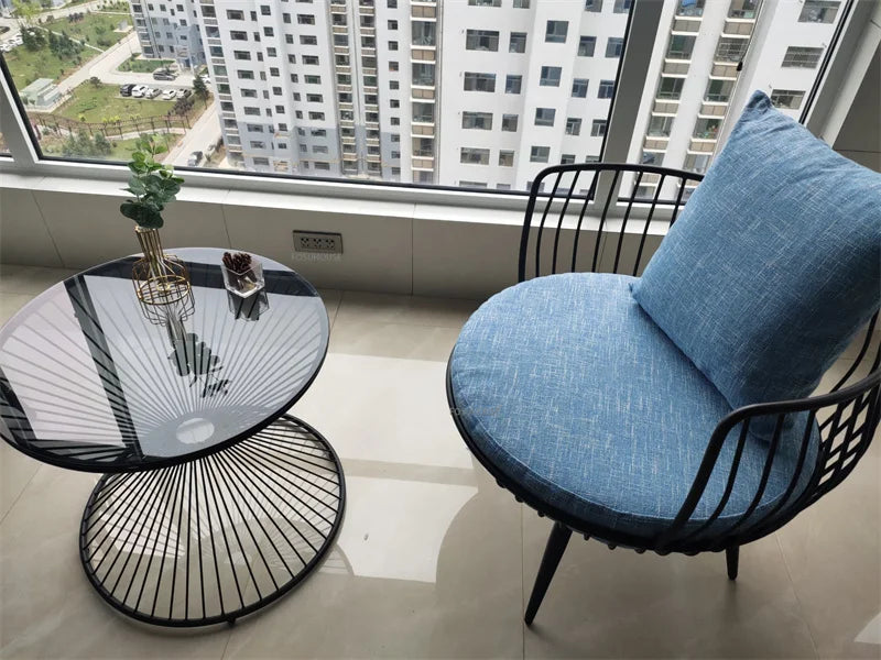Living Room Furniture Bedroom Light Luxury Minimalist Single Sofa Chair Lounge Chair Nordic Wrought Iron Living Room Chairs