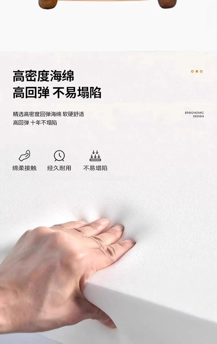 Outdoor sofa courtyard garden open-air balcony sofa leisure creative cloud deck chair combination homestay teak furniture