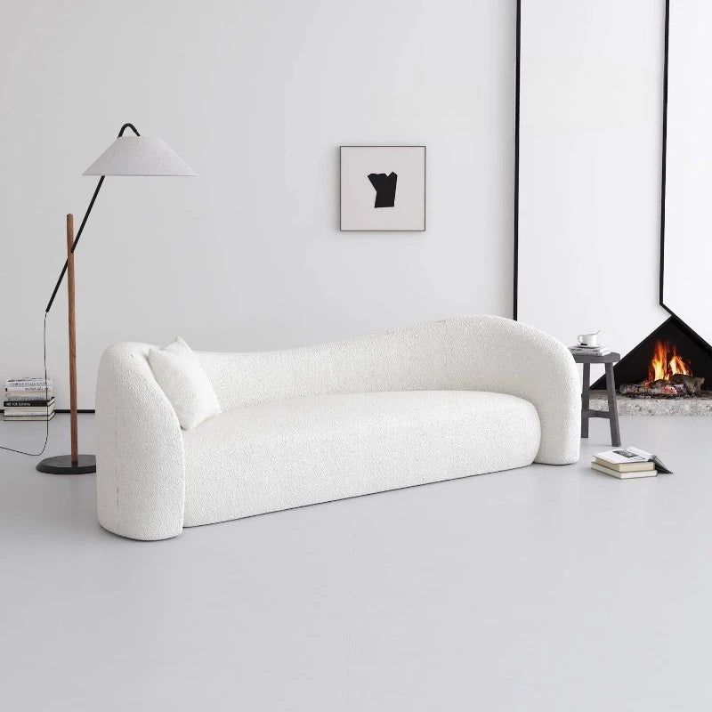 Nordic cream style simple modern sofa small apartment clothing store negotiation reception rest area