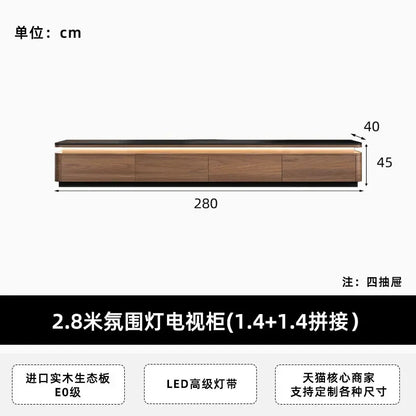 JC Storage Retro Design Tv Stand Coffee Table Lights Minimalist Floor Tv Stands Home Universal Mueble Para Televisor Furniture
