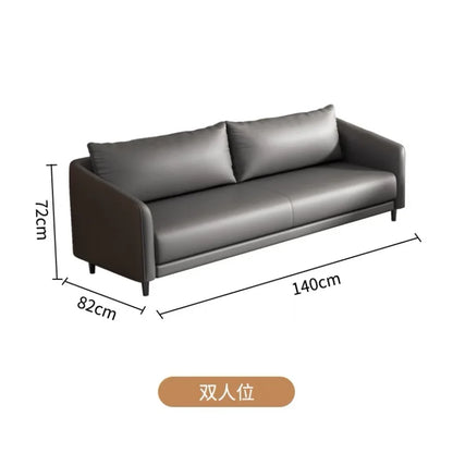 Office Sofa Modern Meeting Guests Business Reception Negotiation Leisure Area Modern Leather Sofa Coffee Table Combination Set