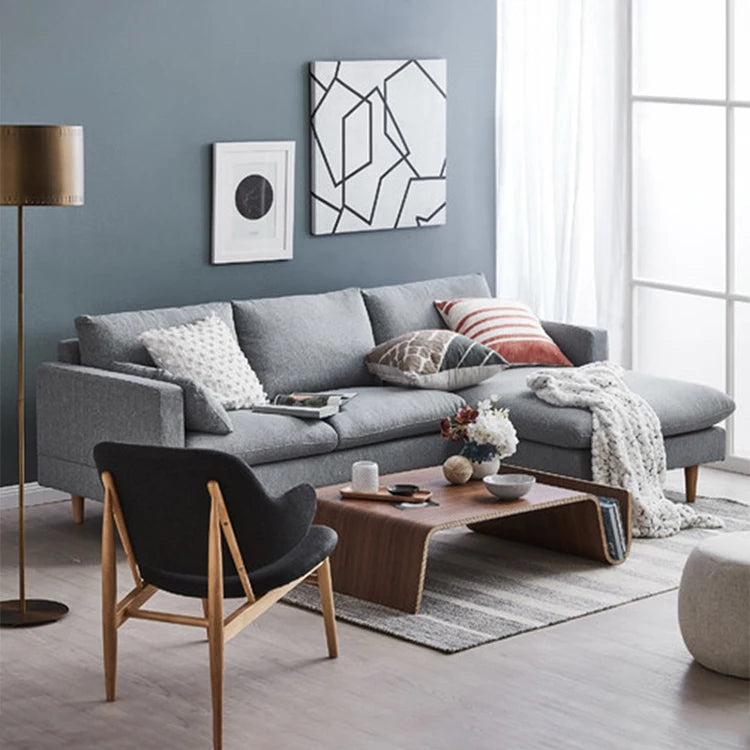 Creative Minimalist Modern Japanese Ash Log Style Solid Wood Coffee Table Small Apartment Living Room Home Tatami Furniture