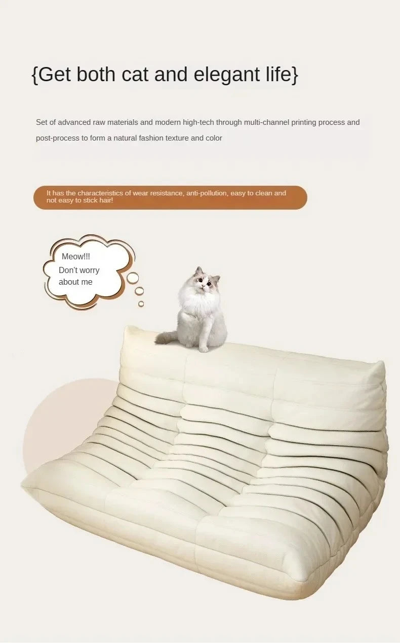 Caterpillar Sofa Designer, Two Person Lazy Leisure Chair, Three Person Small-sized Sofa