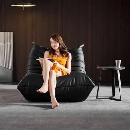 Oil wax leather caterpillar sofa, fashionable high-end atmosphere, living room, bedroom, shops and hotels can be used