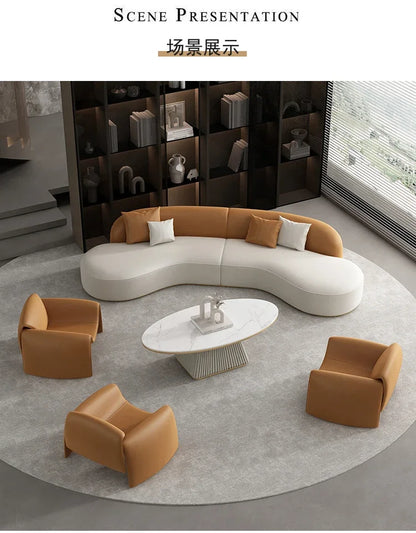High Quality Living Room Sofas Adult Creative Unusual Comfortable Reception Sofas Decor Business Hotel Wedding Muebles Furniture