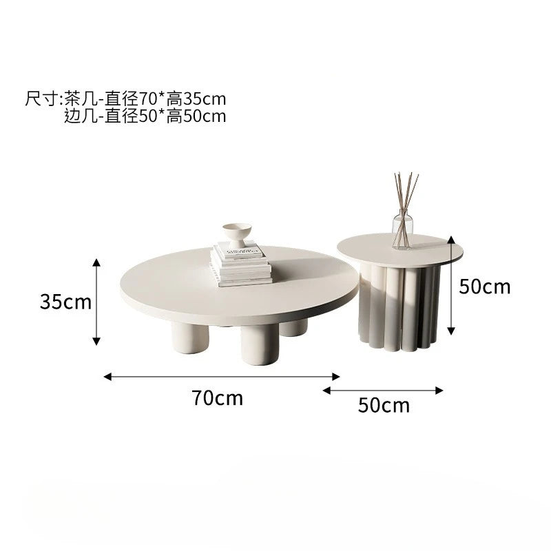 Internet celebrity homestay cream wind sofa small apartment living room beauty salon reception lounge curved sofa combination
