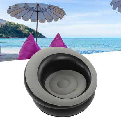 【HOT】Inflatable Couch Lightweight Widely Applicable Inflatable Sofa Chair Ergonomic Design PVC for Balcony