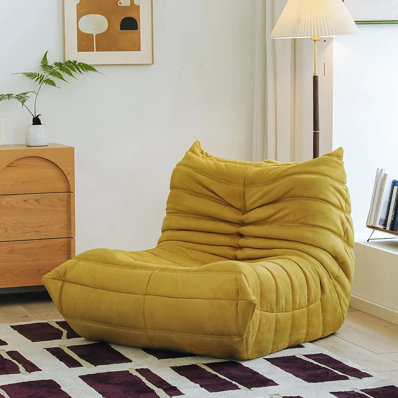 Lazy sofa single leisure chair modern simple technology leather ins