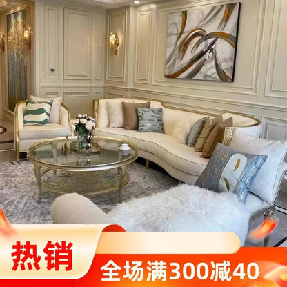 M  light luxury Adela sofa combination model house  light luxury