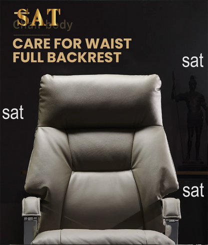 Electric massage boss chair, computer chair, comfortable sitting, office chair, backrest, reclining sofa chair