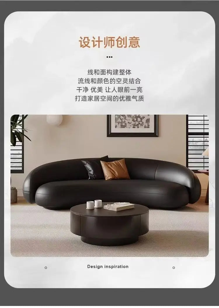 Minimalist Luxury Sofa for Living Room Small Space Lounge Waiting Area Seating