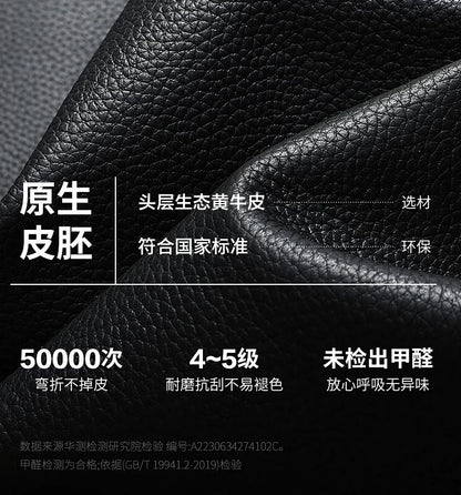 Modern Luxury Sofa Head Layer Leather Living Room Sofas Three Seat Couch Armchair Straight Row Chaise Lounges Home Furniture