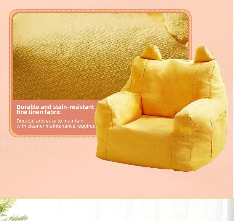 Children's small sofa, teddy bear sofa chair, baby reading chair, sofa for home use, cute living room, lazy chair