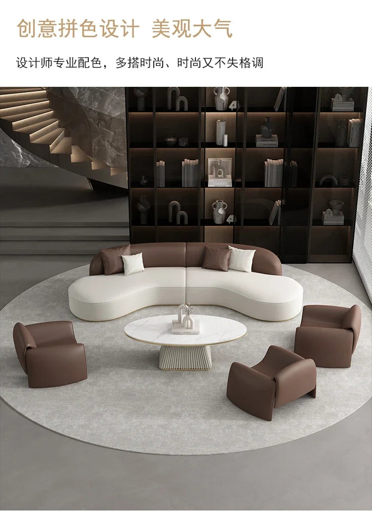 High Quality Living Room Sofas Adult Creative Unusual Comfortable Reception Sofas Decor Business Hotel Wedding Muebles Furniture