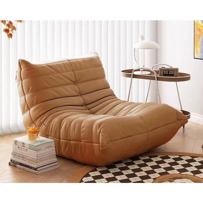 Caterpillar lazy sofa living room bedroom balcony tatami single sleeping comfortable and durable ins wind explosion