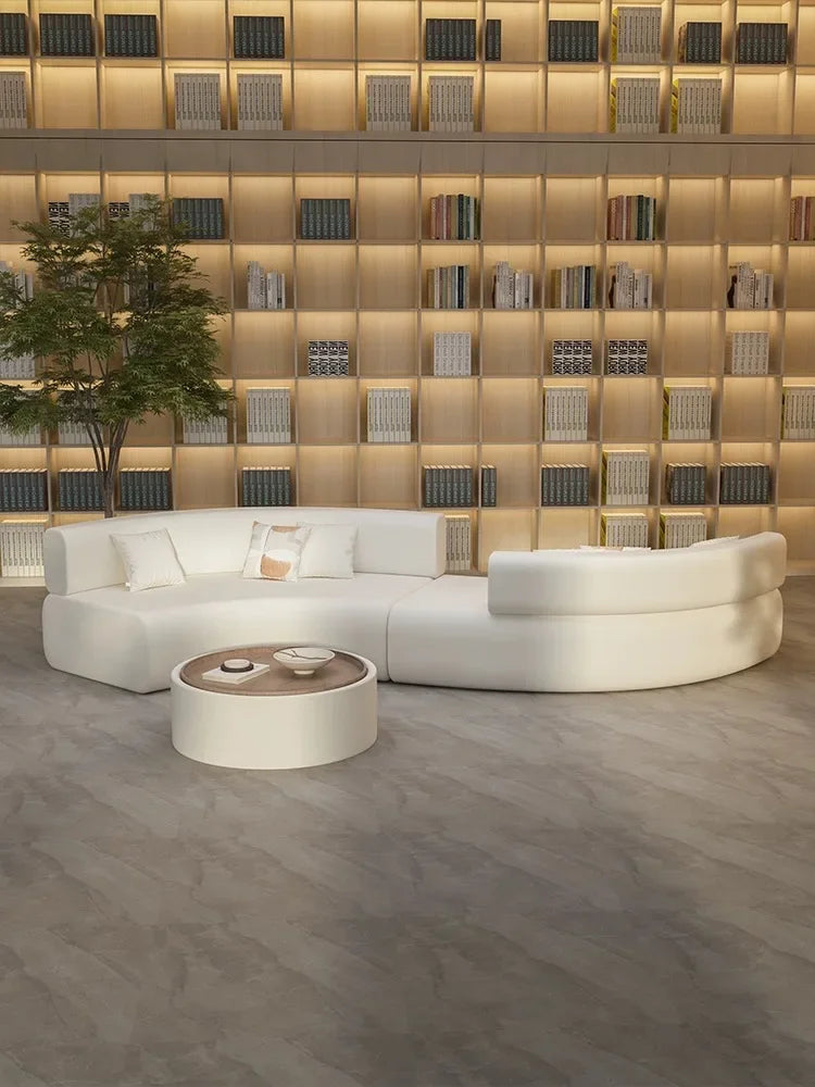 Nordic Cloud Living Room Sofas Minimalist Modern Luxury Outdoor Sofas Designer Relaxing Balcony Wood Divano Library Furniture