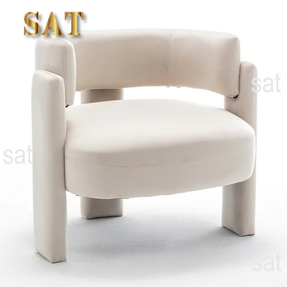 #For Luxury cream style new Chinese office simple integration super soft negotiation guest sofa chair leisure single chair