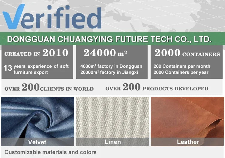 Living room sofa with U-shaped corduroy combination corner