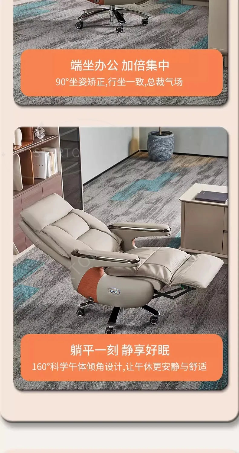 new Luxury Chair With Wheels Desktop Chair  Chaise Design Chairs Playseat Ergonomic Office Chairs & Sofas Desk Gaming