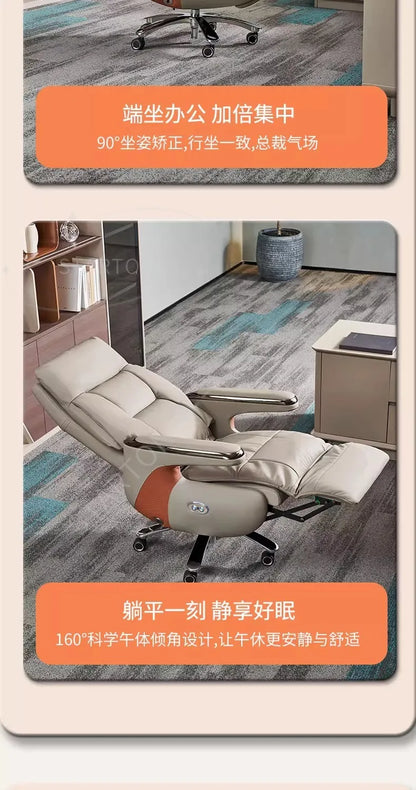 new Luxury Chair With Wheels Desktop Chair  Chaise Design Chairs Playseat Ergonomic Office Chairs & Sofas Desk Gaming