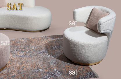 -Modern Luxury Living Room Sofa Set Family Office Furniture Sofa Villa Apartment Living Room Furniture