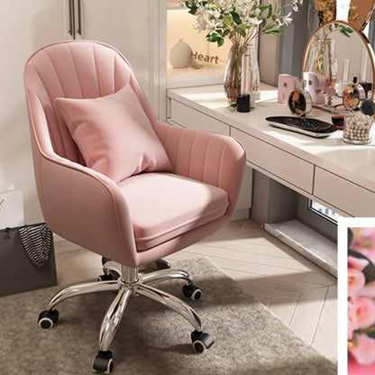 Modern Computer chair home comfort sedentary backrest casual office seat girl cute bedroom student desk turn chair