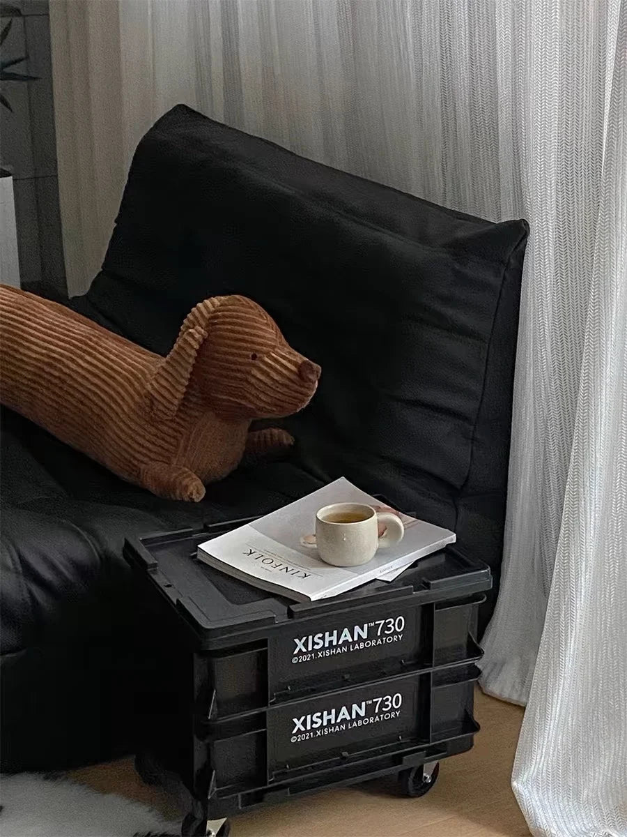 Single suede foam sofa armless floor sofa lazy sofa living room bedroom balcony lounge chair reading chair fireside chair