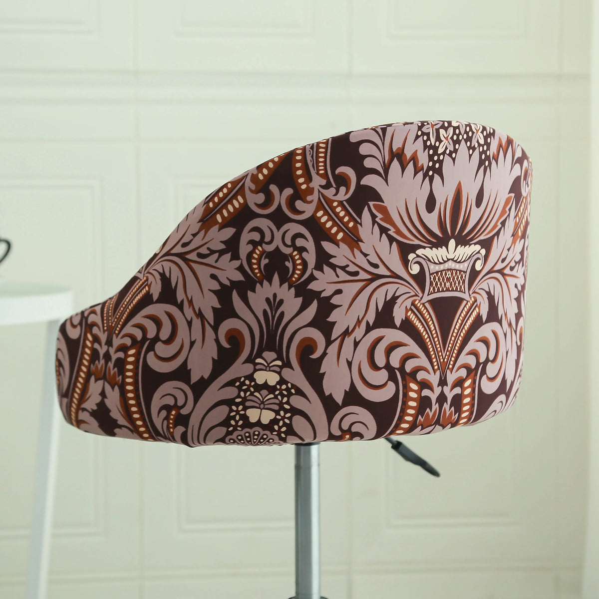 1PC Semi-Circular Universal Wear-Resistant Chair Cover Chair Cover Dust-proof Elastic Restaurant Hotel Dining Chair Cover 의자 커버