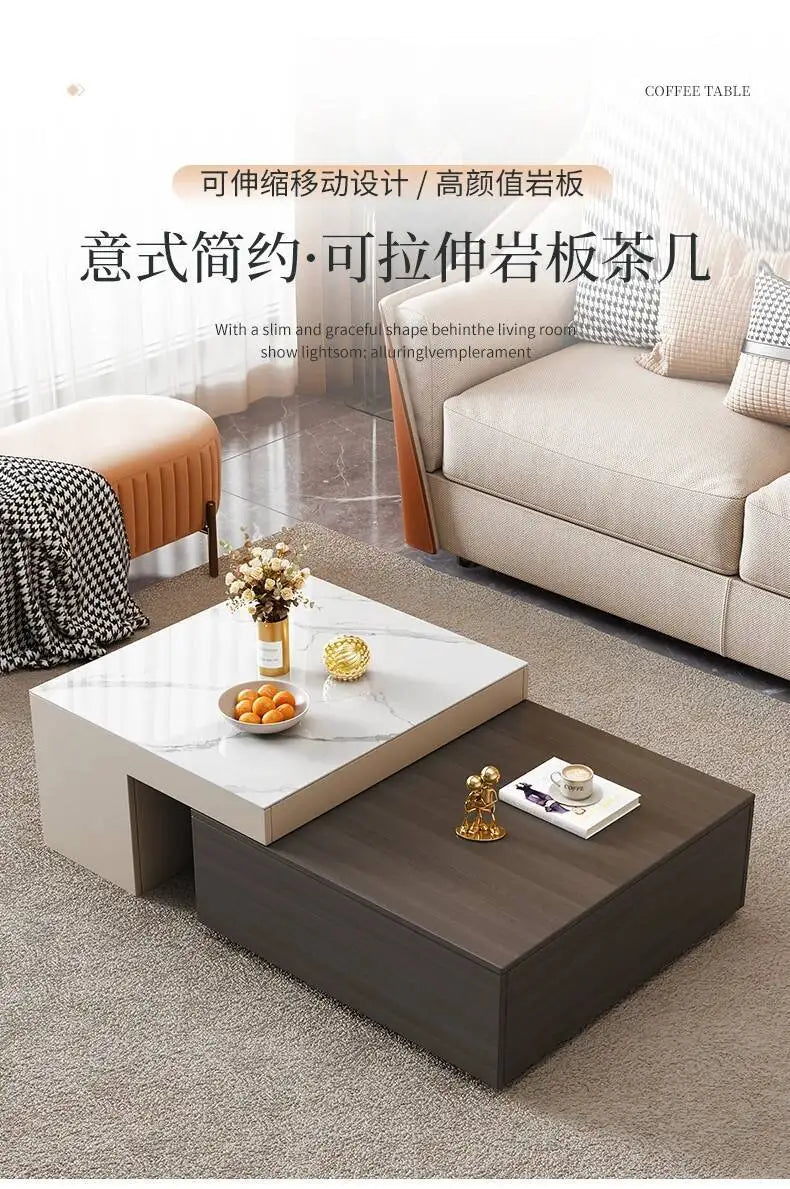 Minimalist Beauty Coffee Tables Italian Rectangular Industrial Trendy Coffee Tables Nordic Classic Mesa De Centro Furniture