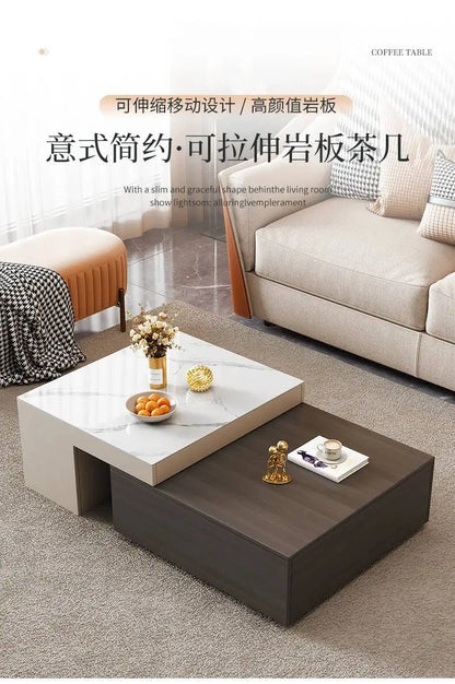 Minimalist Beauty Coffee Tables Italian Rectangular Industrial Trendy Coffee Tables Nordic Classic Mesa De Centro Furniture