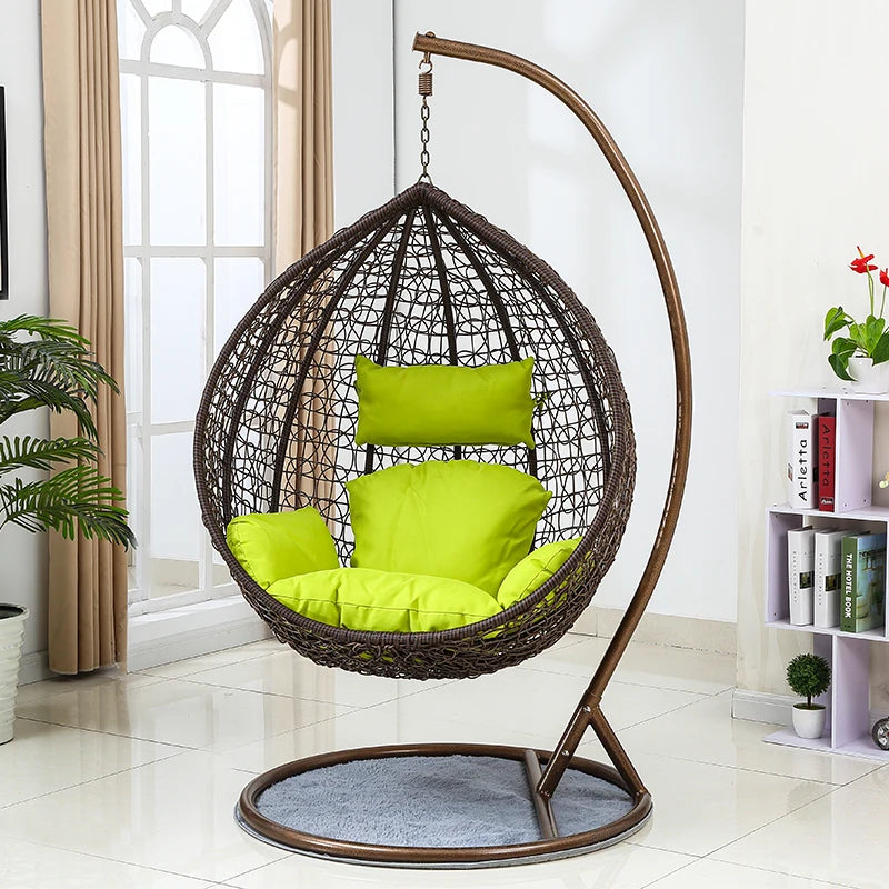 New Style Patio Swings Indoor Hanging Swing Chair Outdoor Furniture Bedroom Garden Nest Egg Chair Customized