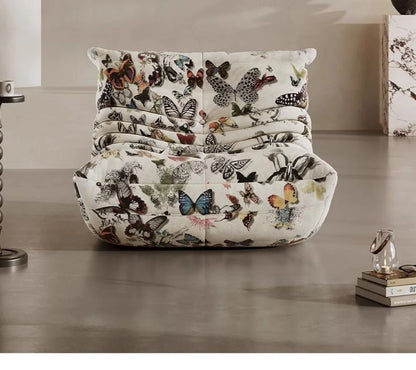 Two sofas, wife's favorite, daughter's favorite, the best seat for taking a shower, caterpillar sofa, luxury item Luxury has con