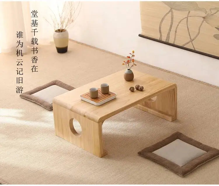 Wood Designer Coffee Table Small Modern Decoration Books Side Table Simple Aesthetic Mini Mesas Bajas Chinese Style Furniture