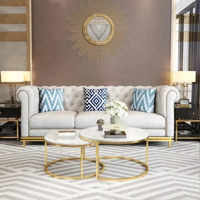 Modern Home Furniture Sofa Living Room Sofa 2 Seats Leisure Living Room Sofa