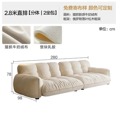 Classic Living Room Sofas Modern Minimalist Luxury Comfortable Decor Sofa Multifunctional Relaxing Adult Sillon Cama Furniture