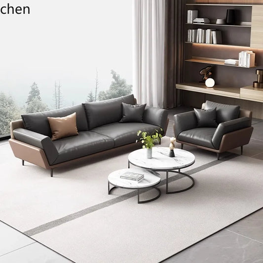 CP office sofa coffee table combination simple modern business rest reception