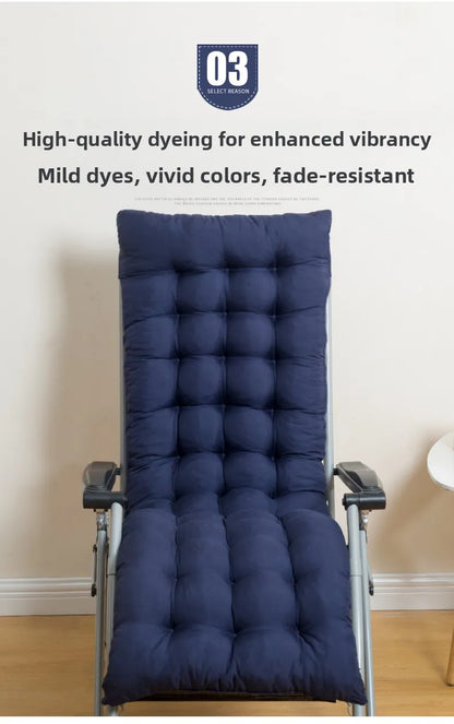 Thickened Office Chair Pad Modern Simple Style Four Seasons Universal Office Chair Cushion Sofa Backrest Pad for Rocking Chair