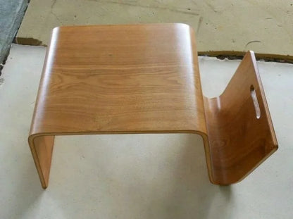 Curved Plywood COFFEE Table Mid Century Modern Living Room Furniture Solid Wood Coffee Table Wooden Convertible
