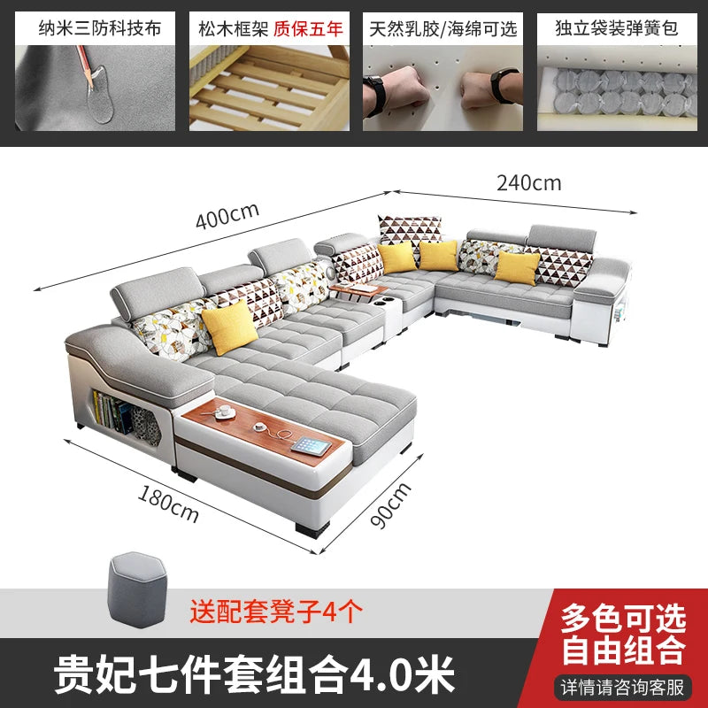 +··Creative Minimalist Living Room Sofas Lazy Nordic Leather Sofas Designer Living Room Sofas Lounge Koltuk Takımı Home Furnitur