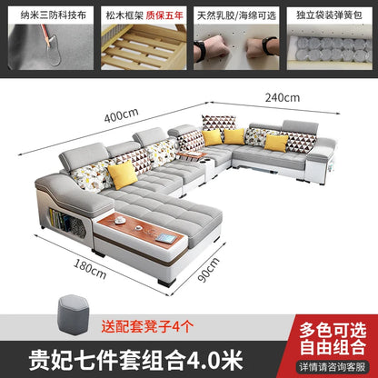 +··Creative Minimalist Living Room Sofas Lazy Nordic Leather Sofas Designer Living Room Sofas Lounge Koltuk Takımı Home Furnitur