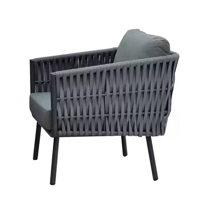 Outdoor villa courtyard rattan sofa furniture hotel bed and breakfast balcony sofa chair bed and breakfast terrace garden sofa c