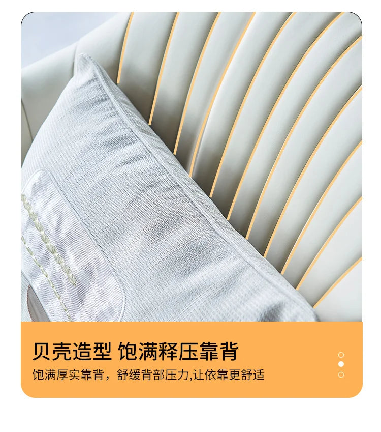 Light luxury single sofa chair hotel clubhouse cafe leisure chair rotating negotiation office chair