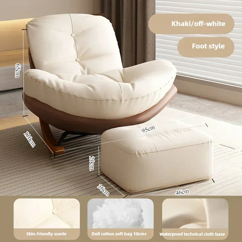Sofa Penguin Rocking Chair Adult Lounge Chair Adult Living Room Snail Balcony Home Indoor Leisure Rocking Chair Recliner