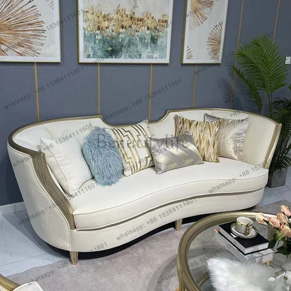 LJY Memory Italian Living Room Sofas Designer Gold Luxury Floor Sofa Living Room Bean Corner Banken Woonkamer Furniture For Home