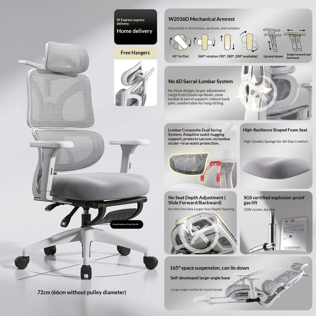 Executive Office Chair Ergonomic Chairs Lounge Armchair Magalu Computer Gaming Chair Chaise Bureau Gamer Desk Chaises Relaxing