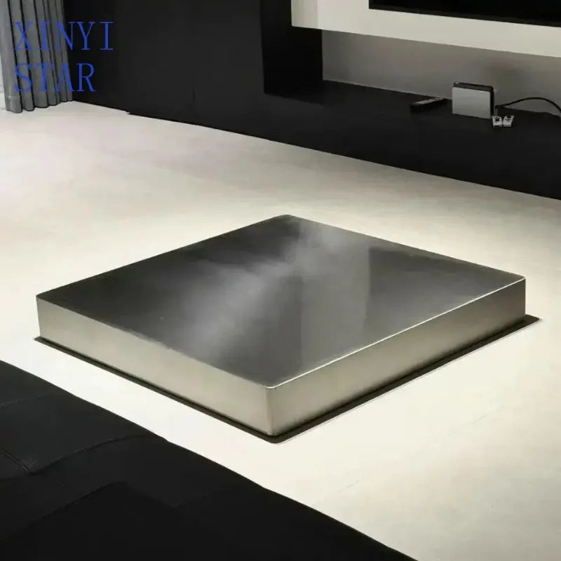 Stainless Steel Side Table Italian Coffee Tables Minimalist Tea Tables Modern Living Room Center Table Luxury Design Furniture