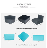 Wholesale Outdoor High Quality Sofa Rattan Sofa Garden Dining Sofa Outdoor Patio Furniture