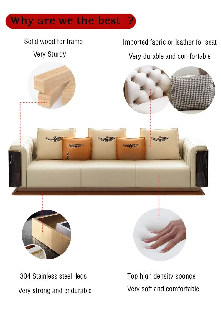 '3 2 1 italian designer reception funiture sofa home furniture luxury royal bedroom furniture set design sofa