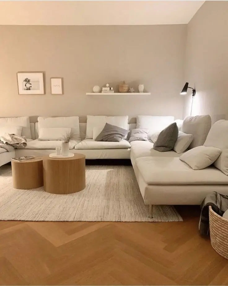 Minimalist Multi-Seat Leather Sectional Sofa Combination Modern Simple Living Room Sofas First Layer Cowhide L Shade Sofa Set