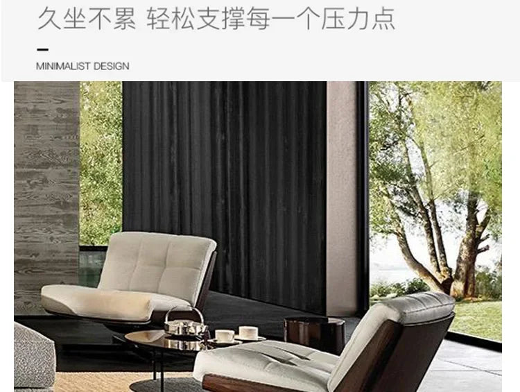 Single sofa rotating sofa chair recliner living room bedroom leisure reading chair